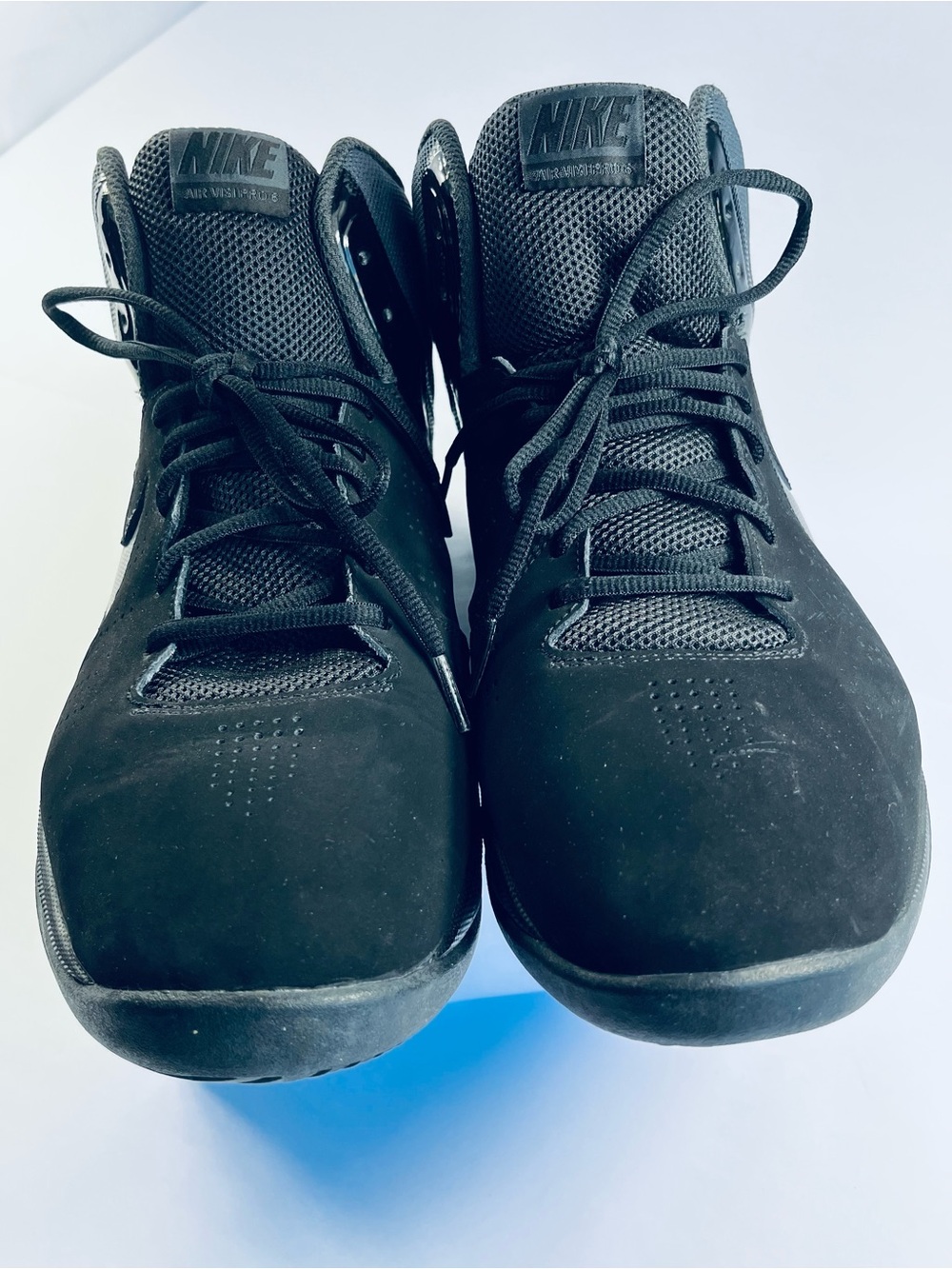 Nike Air Visi PRO 6 Basketball HAM 37 Shoes Men's :13 Black Mid-Top #749168-003 - Picture 3 of 15